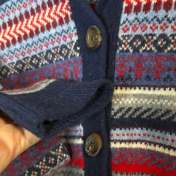 L.L. Bean Patterned Cardigan - Picture 5 of 7